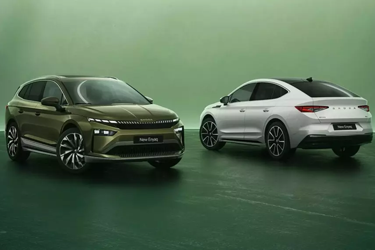 Skoda Enyaq 2025 chay dien tu 1,8 ty sap ban tai Viet Nam