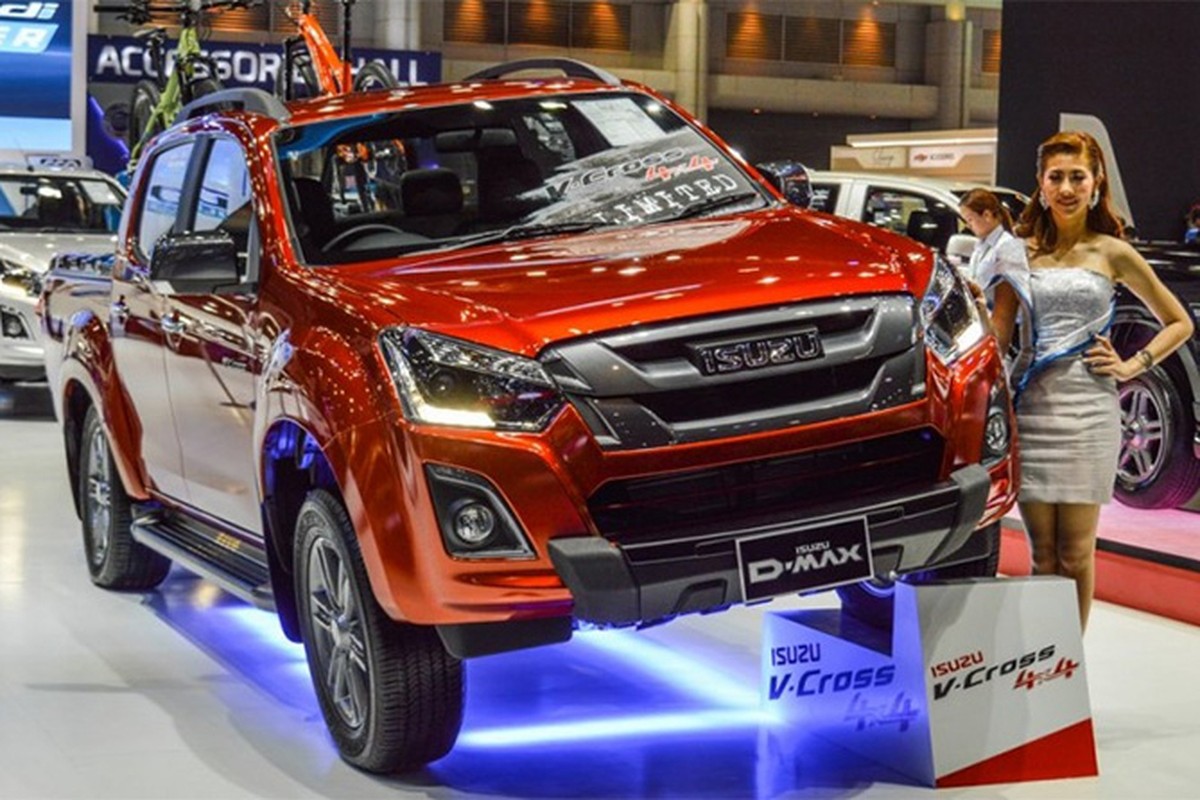 Isuzu nang cap D-Max V-Cross 2017 