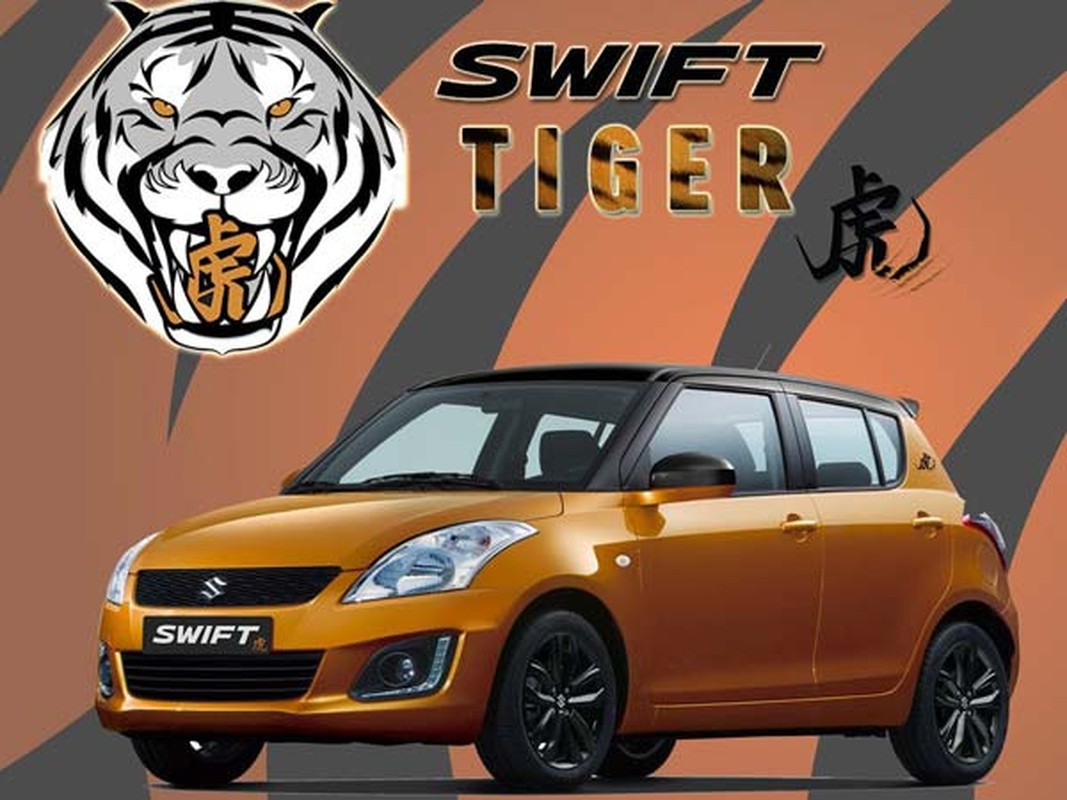 Suzuki ban dac biet Swift Tiger chot gia 339 trieu dong-Hinh-6