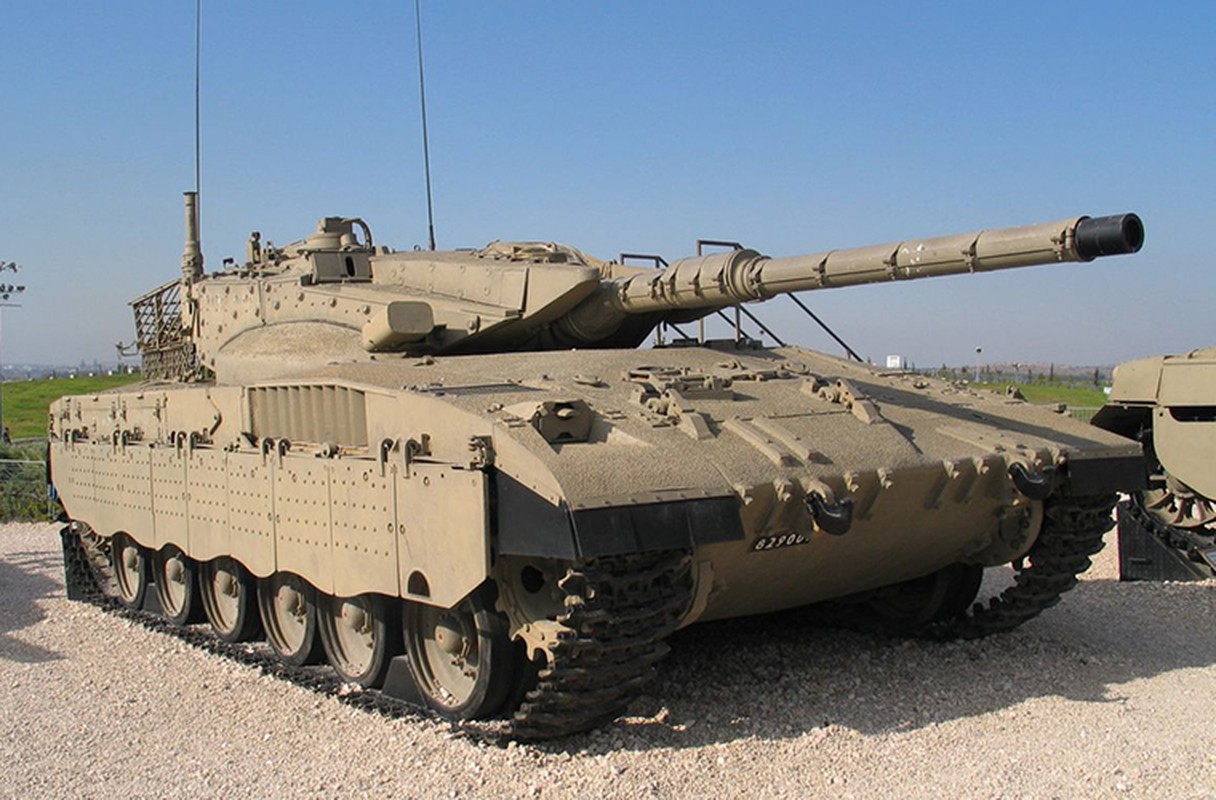 Tuong tan xe tang Merkava Mk II Israel moi cho nghi huu-Hinh-2