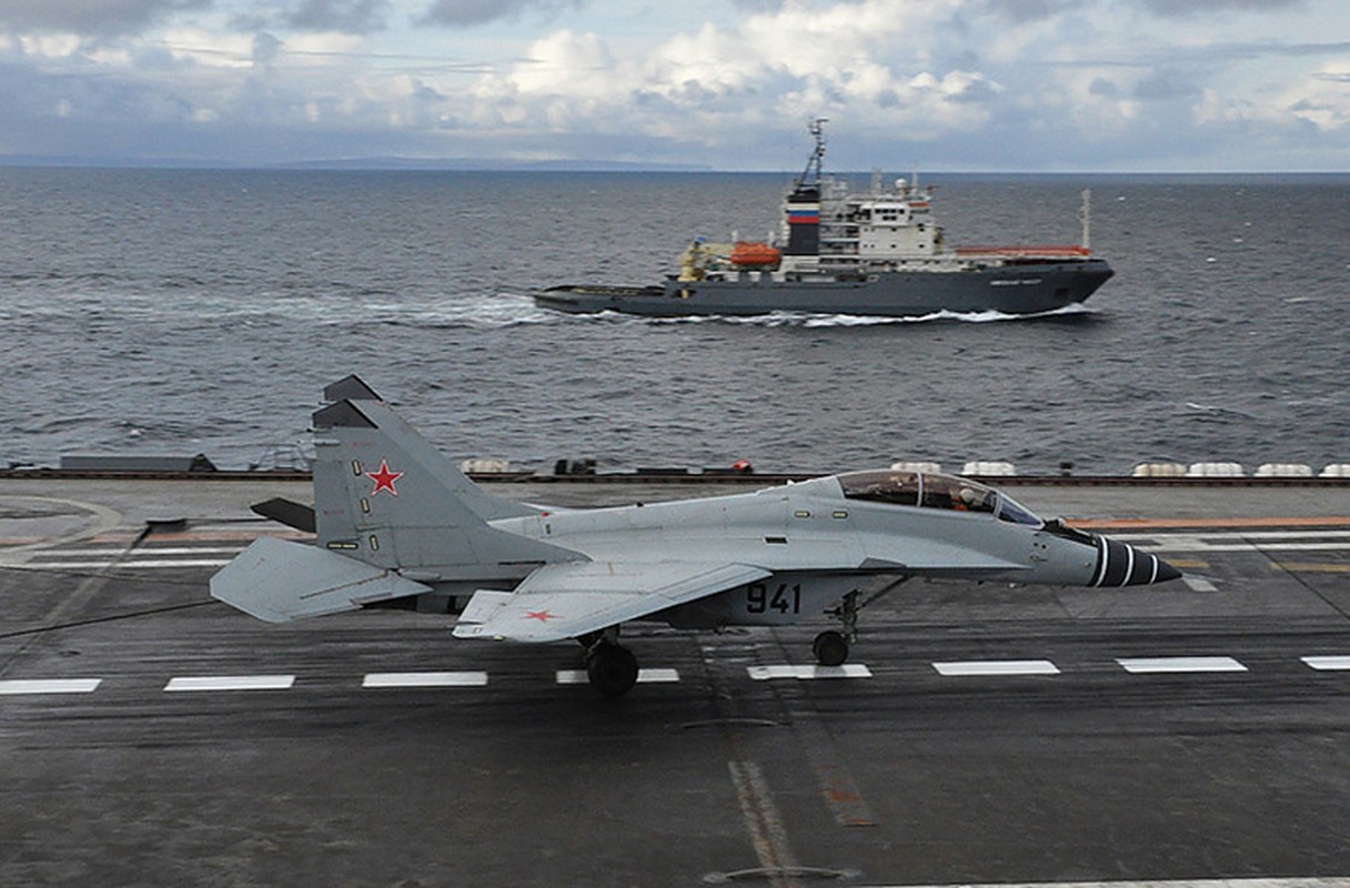 20 tiem kich MiG-29K se thay Su-33 tren tau san bay Kuznetsov-Hinh-2