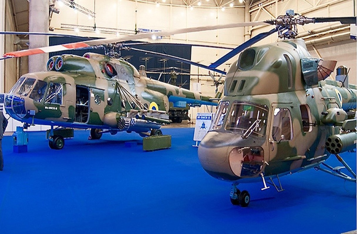 Mo xe truc thang van tai Mi-8 MSB-V Ukraine tu 