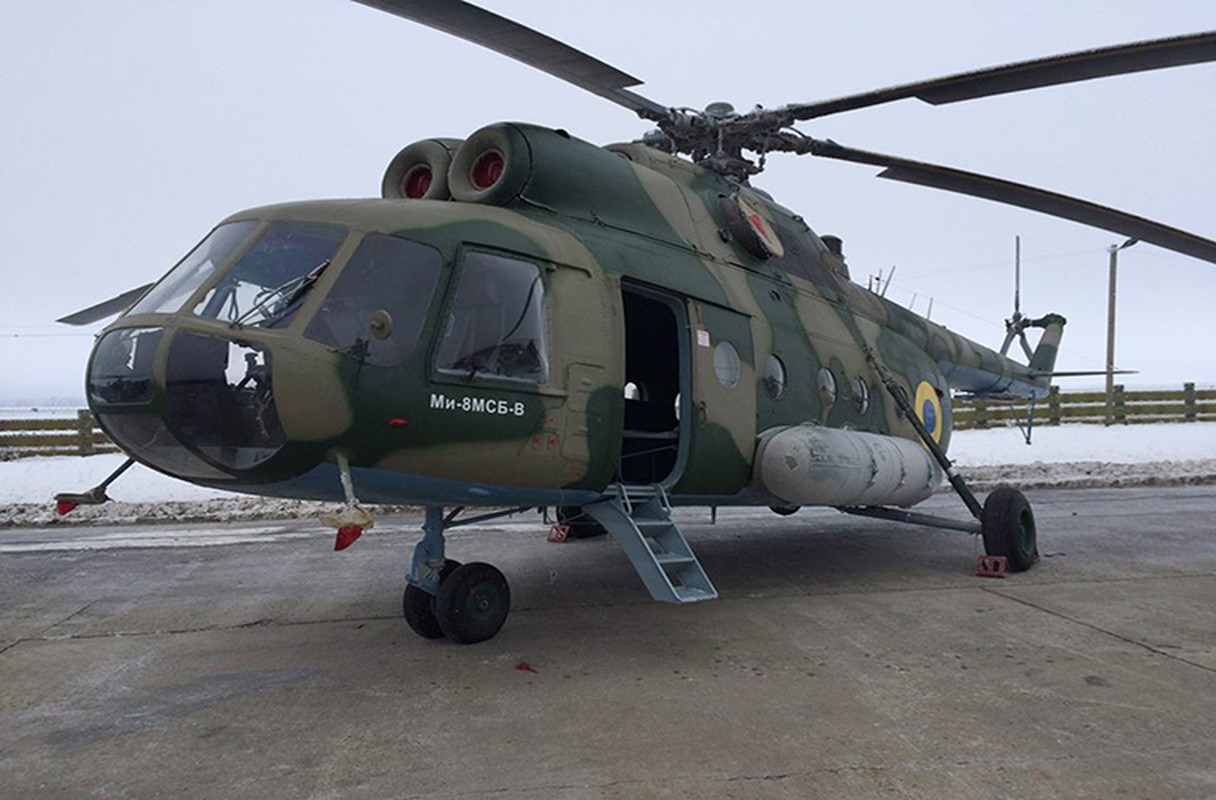 Mo xe truc thang van tai Mi-8 MSB-V Ukraine tu 