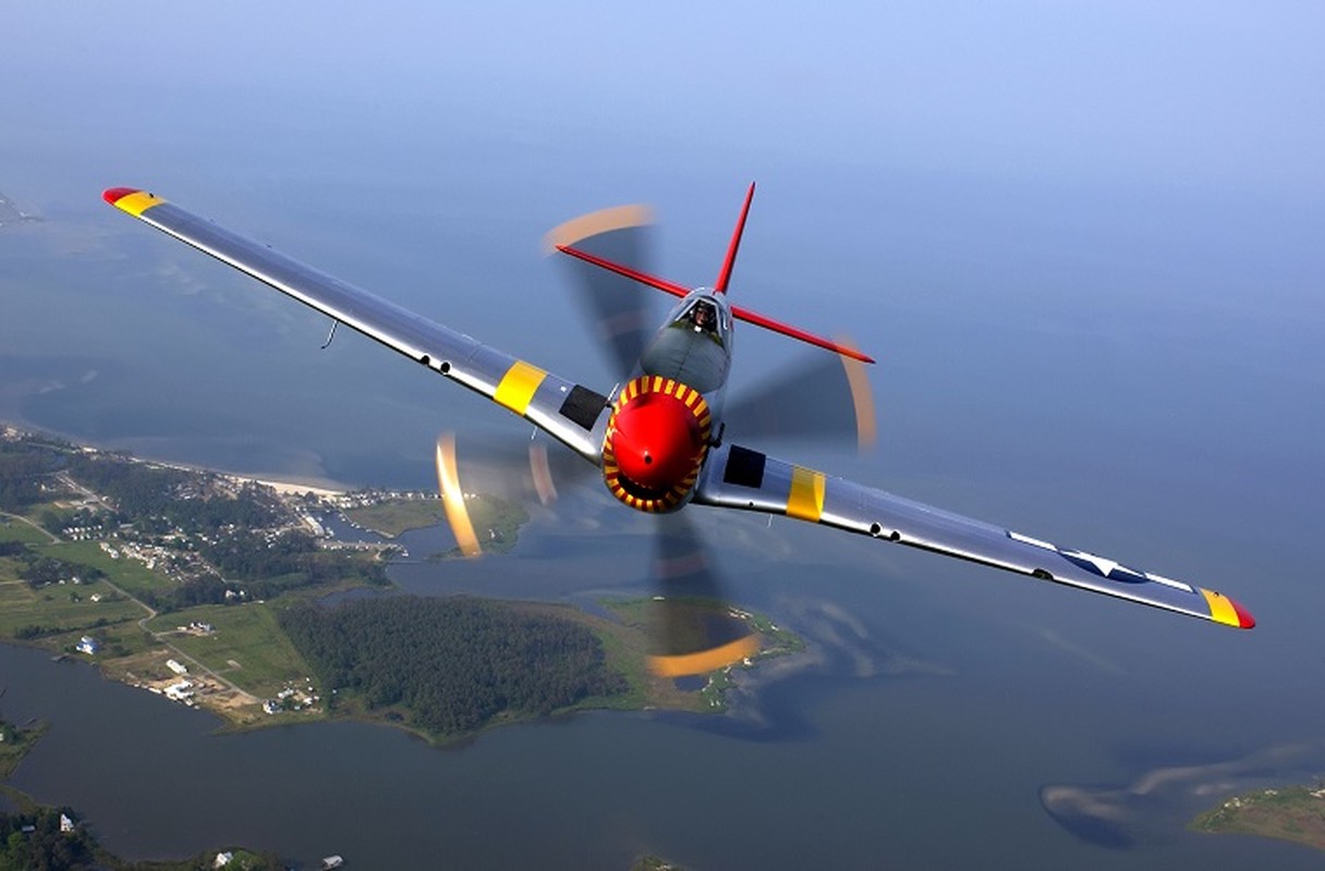 Anh hiem tiem kich P-51 Mustang huyen thoai Khong quan My