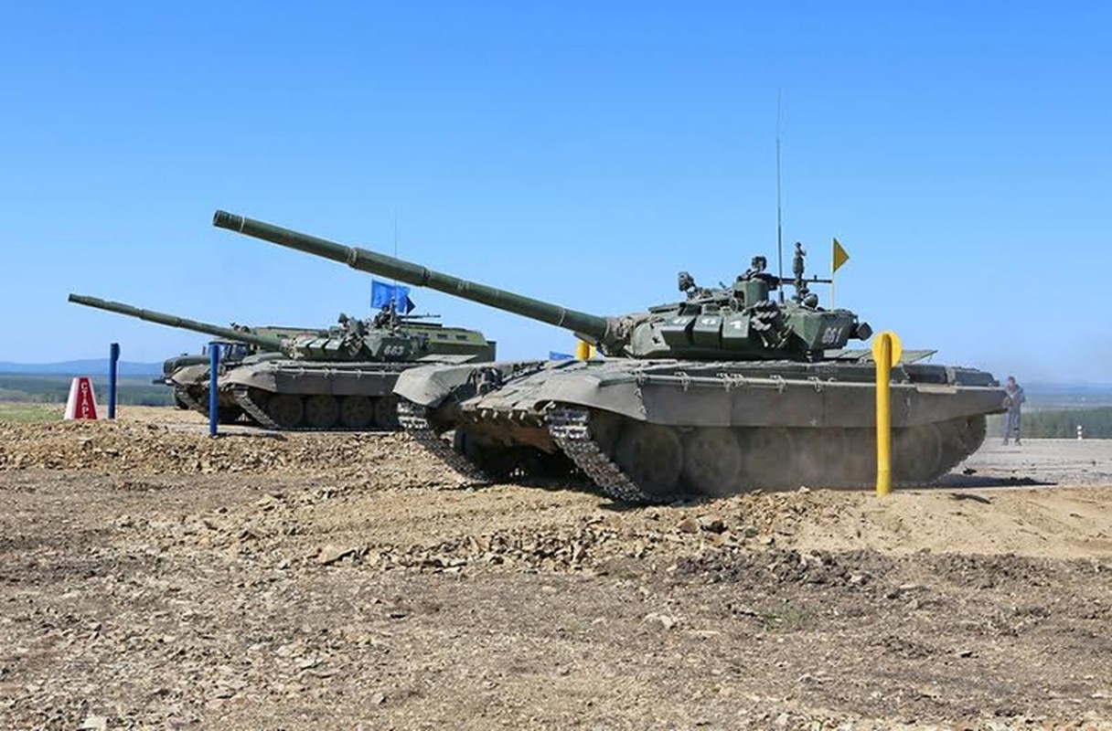 Muc kich dan tang T-72B3 tranh dau ac liet