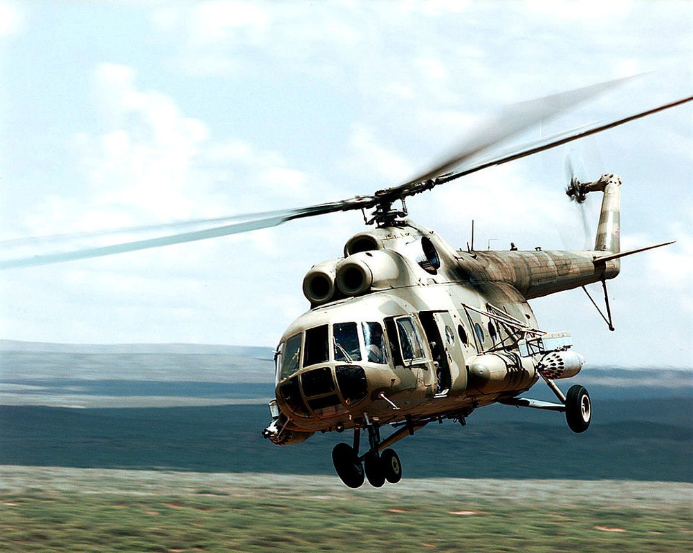 Truc thang Mi-8 da 58 tuoi: 