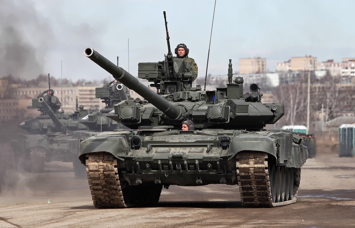 Choang: Armenia tang gap 3 lan so xe tang T-90 hien co sau mot dem-Hinh-8