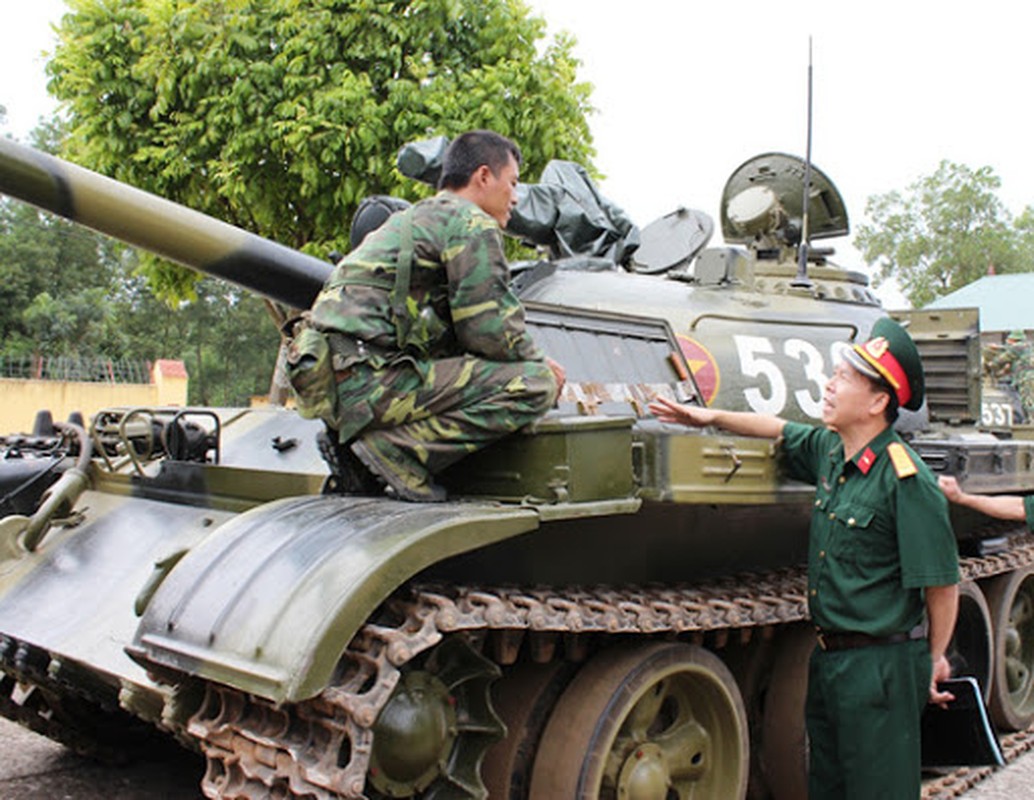 Phan biet xe tang T-54B va T-55 cua Quan doi Nhan dan Viet Nam-Hinh-10