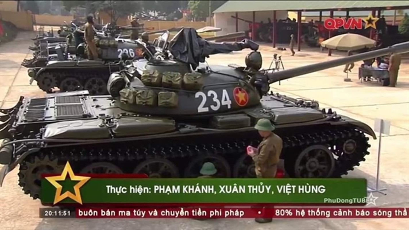 Phan biet xe tang T-54B va T-55 cua Quan doi Nhan dan Viet Nam-Hinh-6