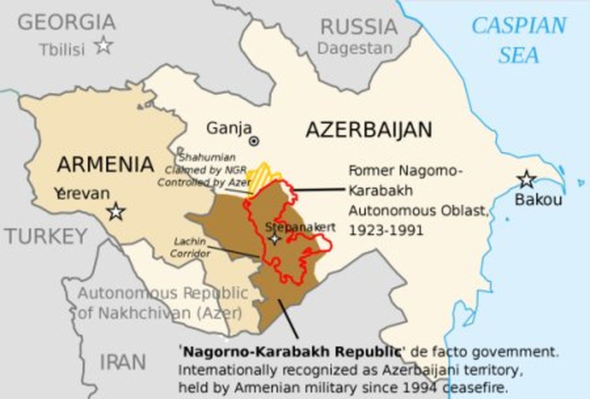 Armenia duoc Iran ung ho, cap vu khi... Quan doi Azerbaijan bi chan lai-Hinh-2