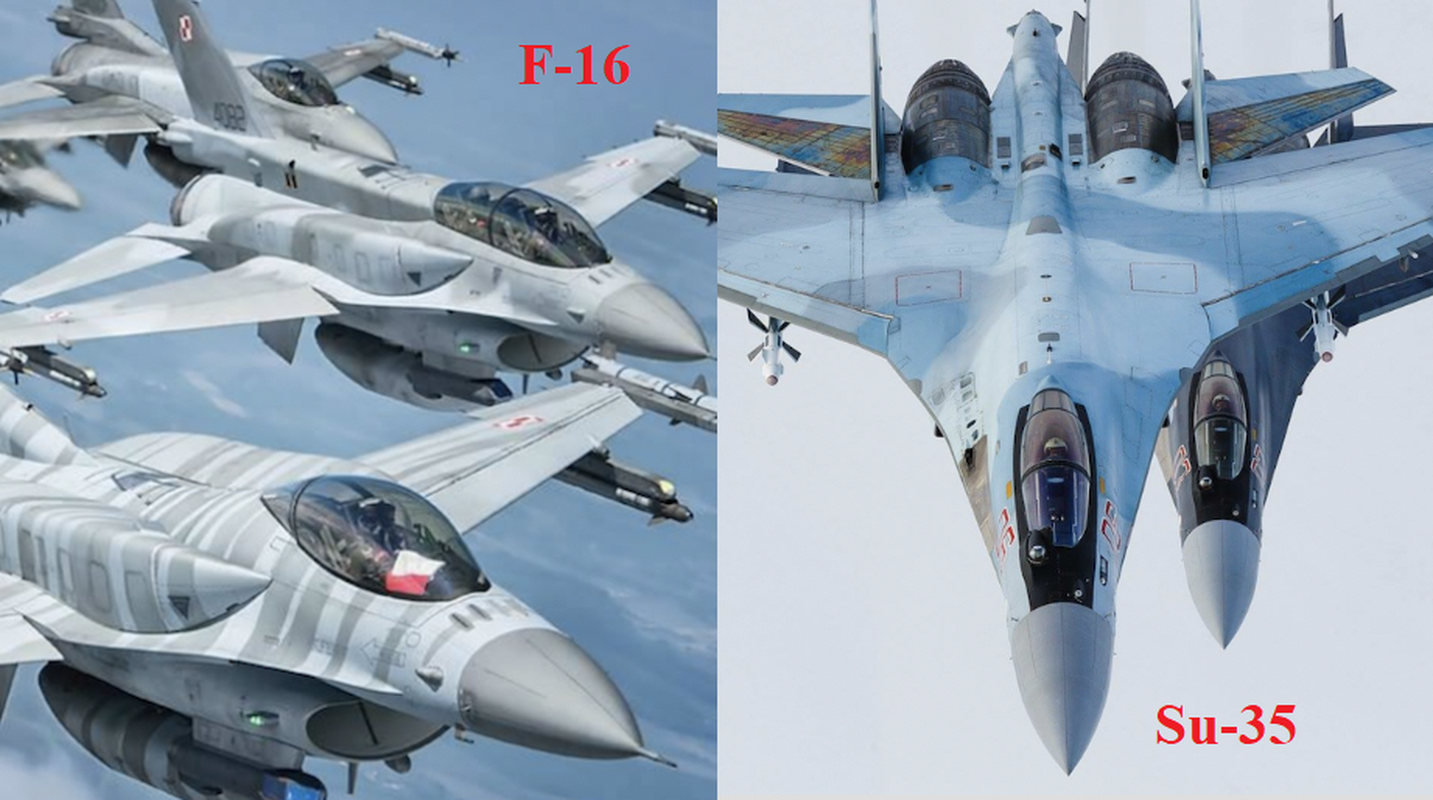 Tiem kich Su-35 cua Nga va F-16 cua Tho Nhi Ky: Ai manh hon?