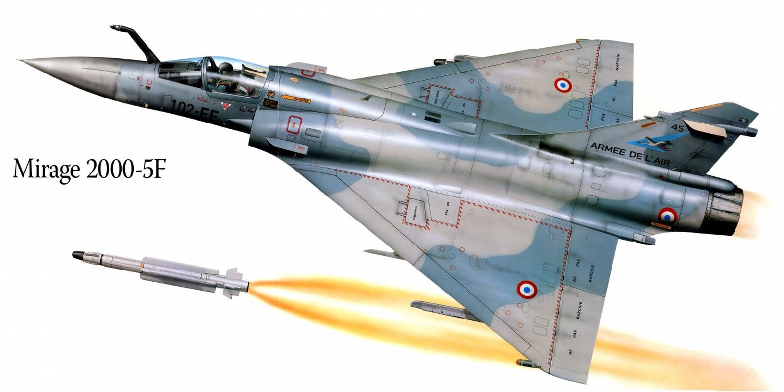 Tiem kich Mirage-2000 va F-16 Falcon: Ke nao uu viet hon?-Hinh-13