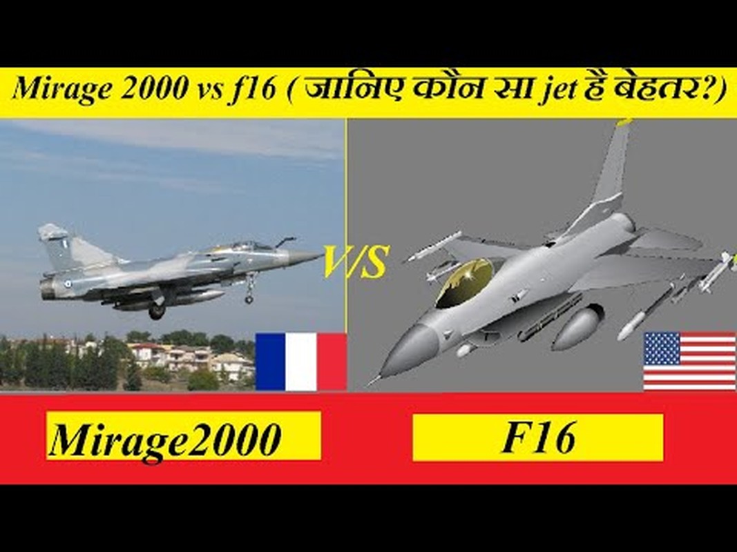 Tiem kich Mirage-2000 va F-16 Falcon: Ke nao uu viet hon?