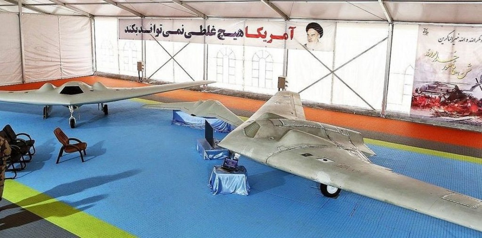Lieu Iran co the thong tri khong phan Trung Dong bang UAV “nha trong“?