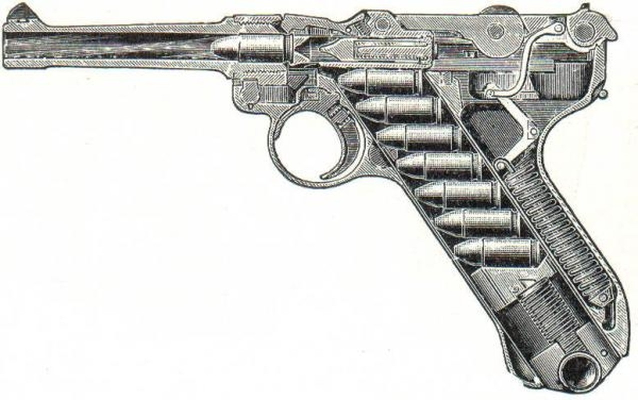 Cuoc dua giua 2 khau sung ngan huyen thoai Luger P-08 va Colt M-1911-Hinh-2