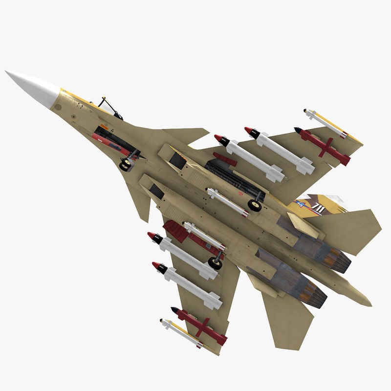 Tiem kich Su-37 mang danh 