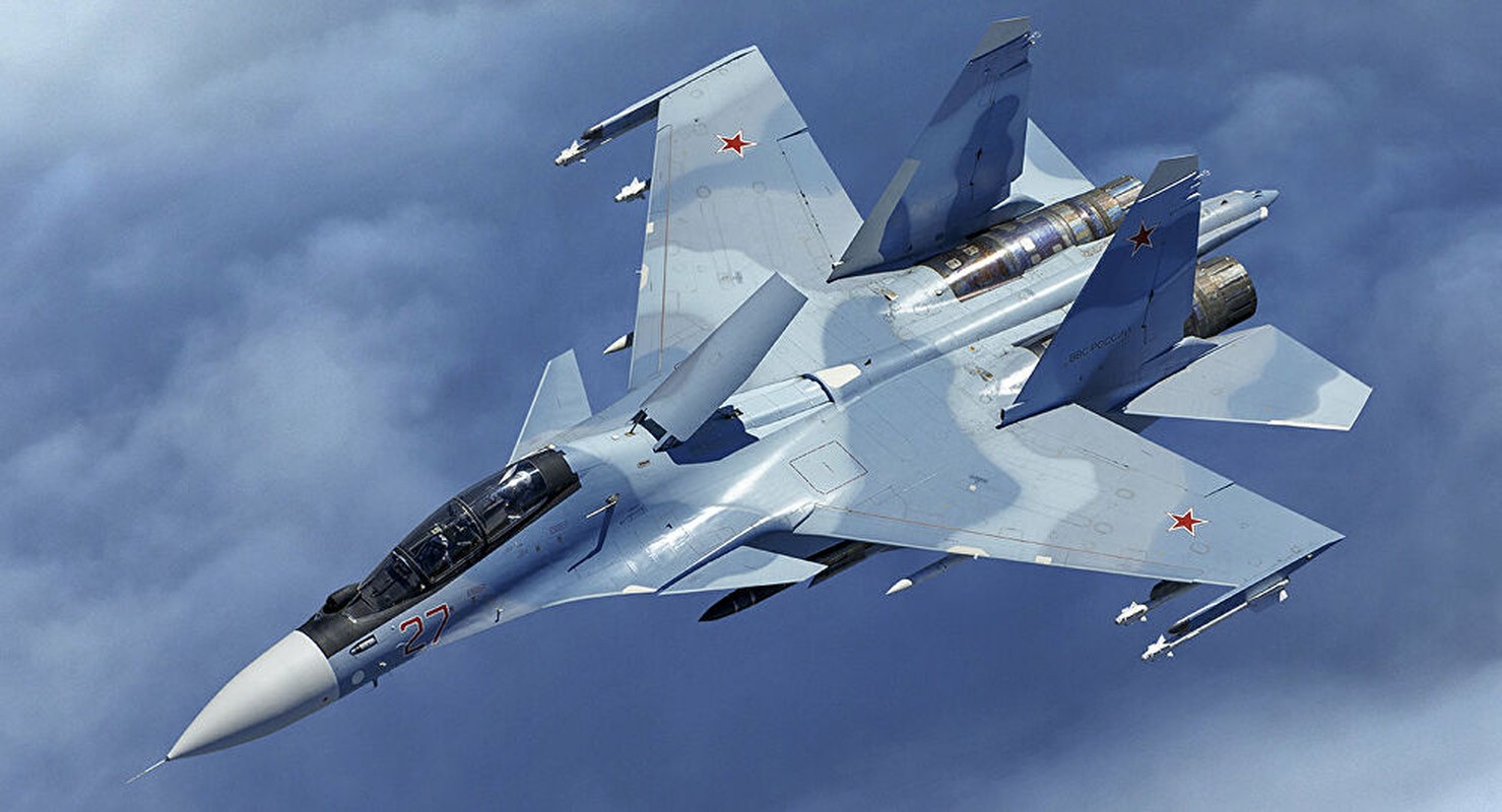 Lan dau can chien may bay Nga, F-35 to ra thua kem Su-30-Hinh-13