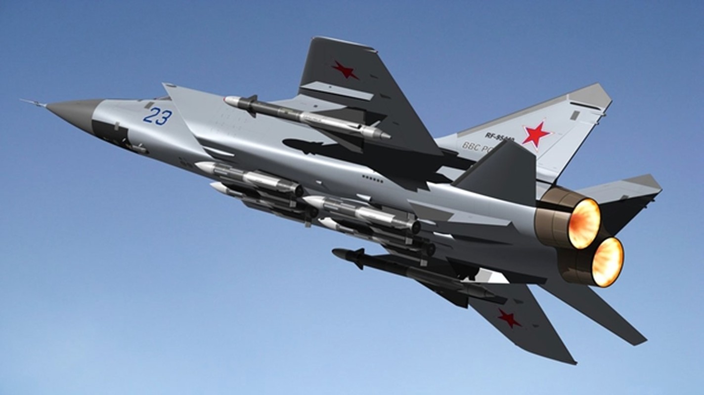 NATO - Ukraina nen nho, Nga van con sieu tiem kich MiG-31 trong bien che-Hinh-9