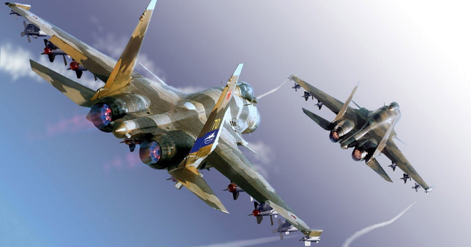 Tiem kich Su-27 va Su-35: Ngoai hinh y het - so phan khac biet-Hinh-3