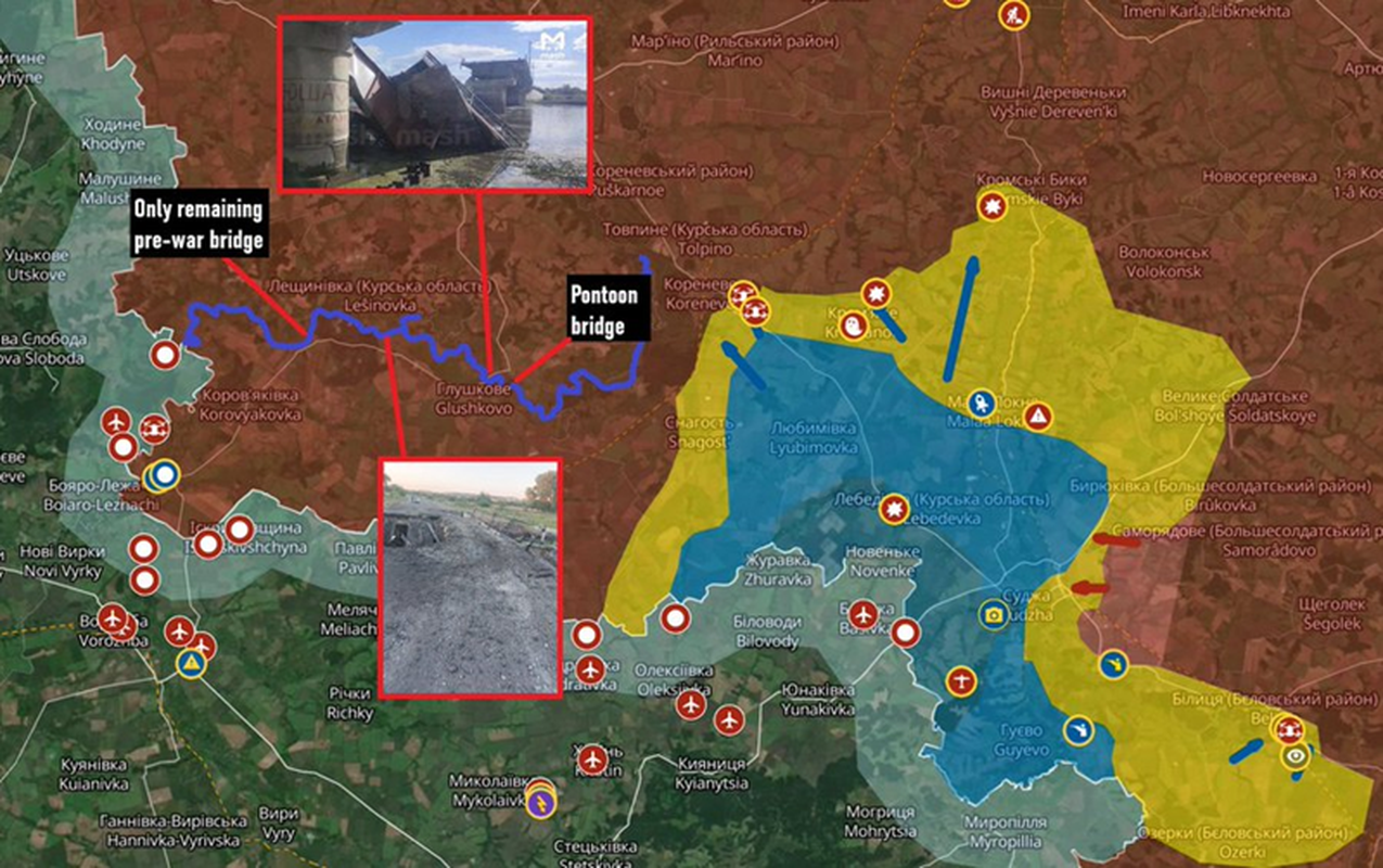 UAV Nga tha bom nhiet ap, quan tiep vien Kursk thiet hai nang ne-Hinh-11