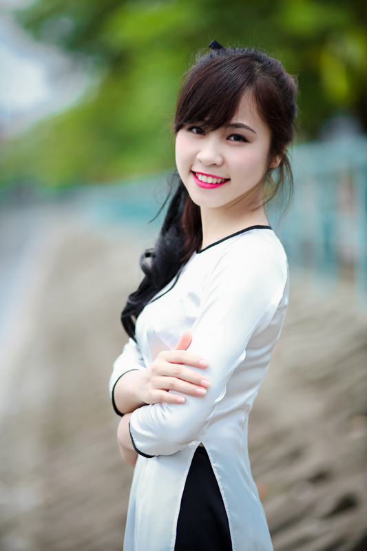 Ve dep cua hot girl Hoc vien Canh sat nhan dan-Hinh-3