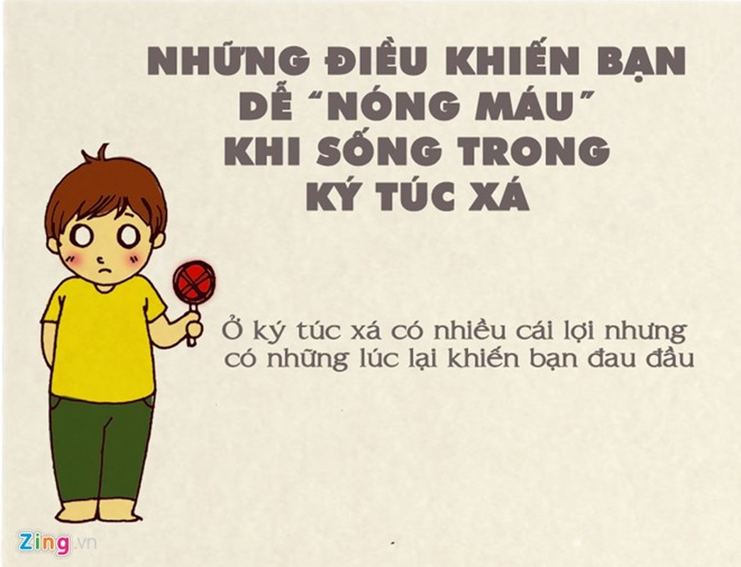 Dieu khien ban de nong mau khi song trong ky tuc xa