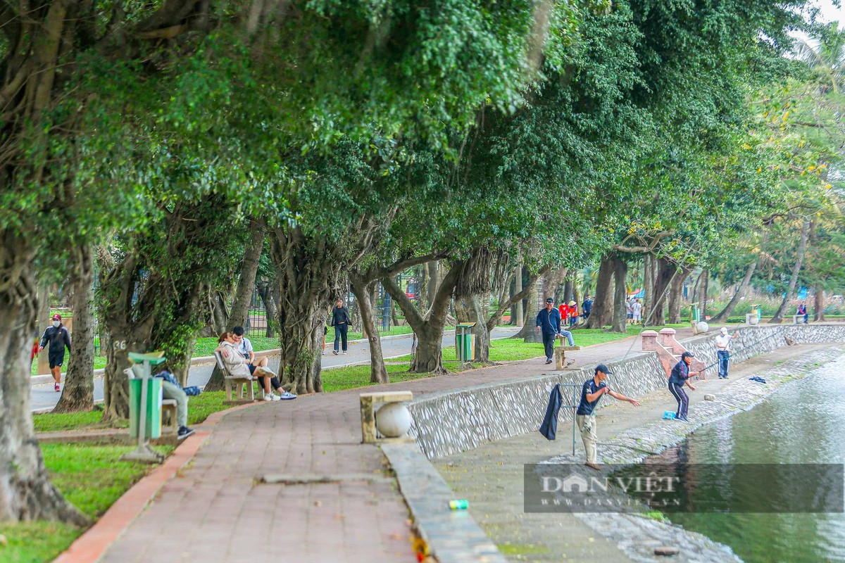 Hien trang cong vien lon nhat Ha Noi sap duoc nang cap, cai tao-Hinh-8