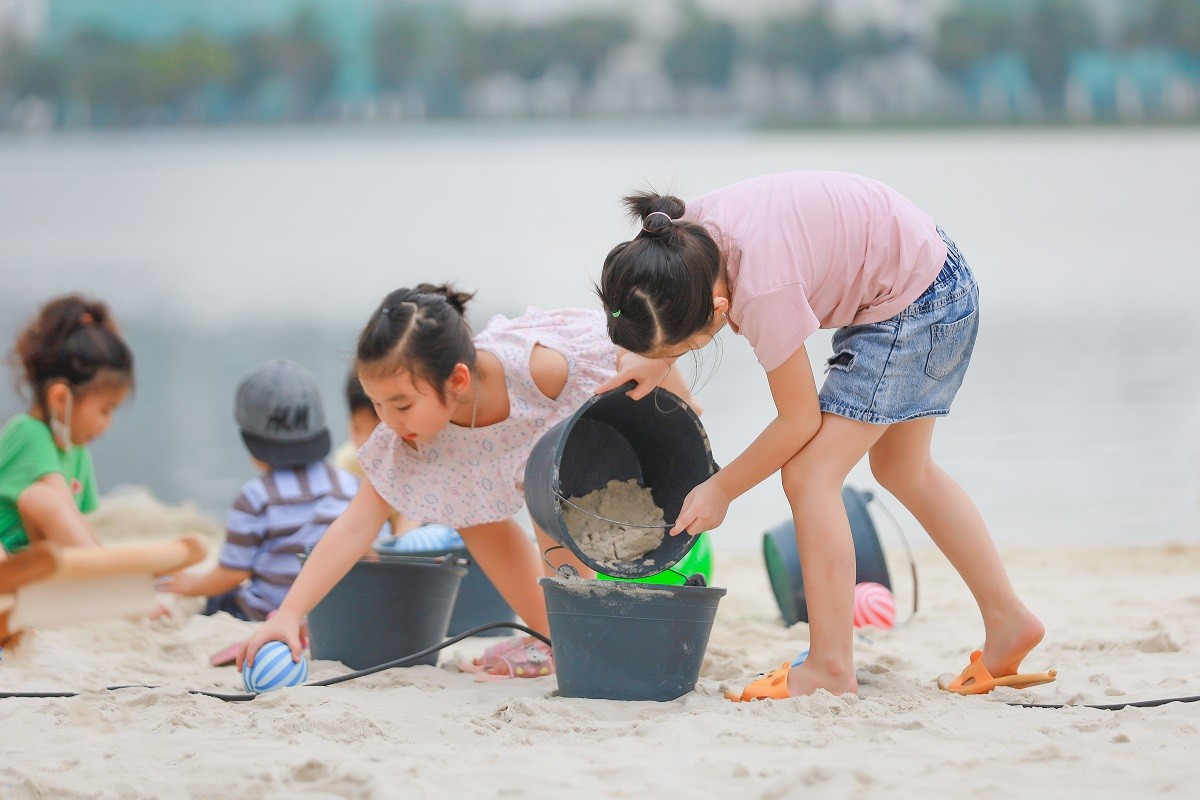 Khong gian ngap tran niem vui cua nhung cu dan nhi tai “Quan Ocean”-Hinh-3