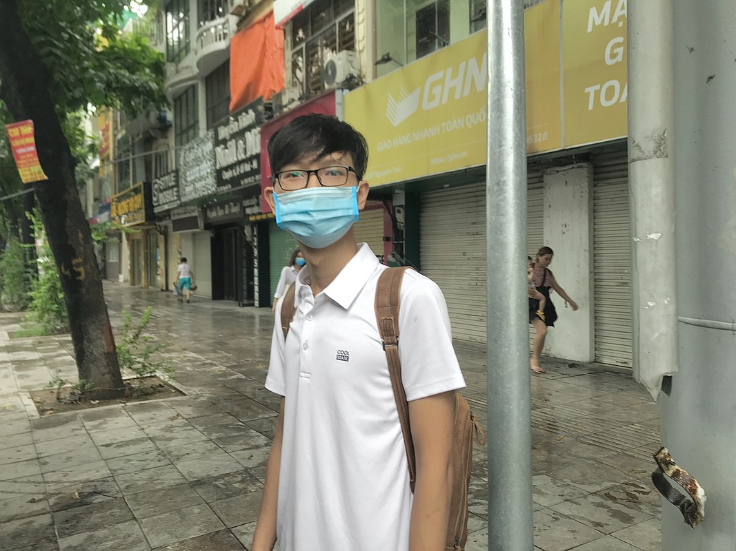 Duong Nguyen Trai, Ha Noi: Ngay dau ap dung phan lan cung tach o to, xe may-Hinh-9