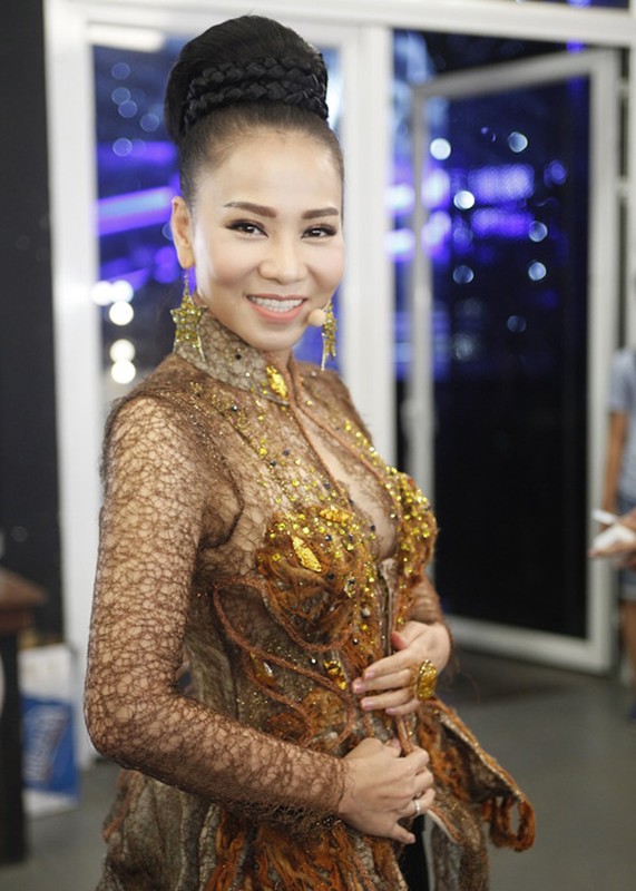 Thu Minh than thiet voi Bang Kieu o hau truong Vietnam Idol-Hinh-5