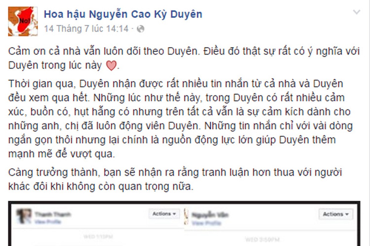 Loat status day tam trang cua Ky Duyen sau scandal-Hinh-10