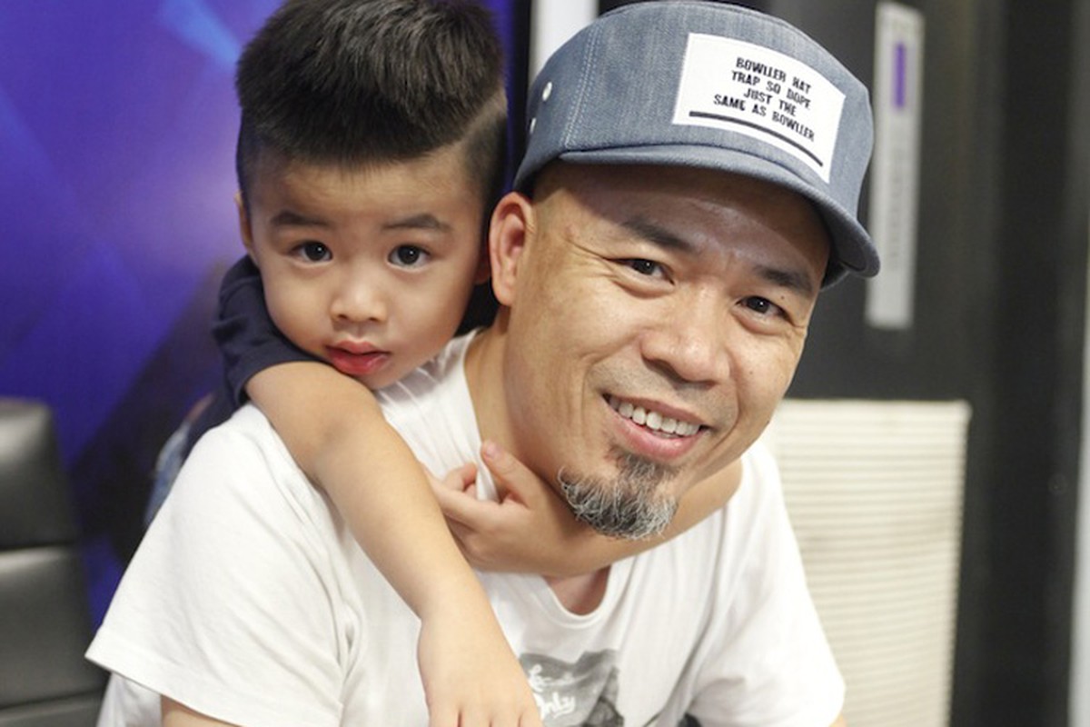 NS Huy Tuan khoe con trai o hau truong Vietnam Idol 2016