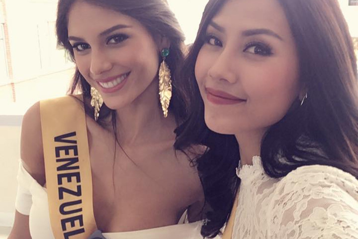 Do sac Nguyen Loan va nguoi dep Venezuela thi Miss Grand International