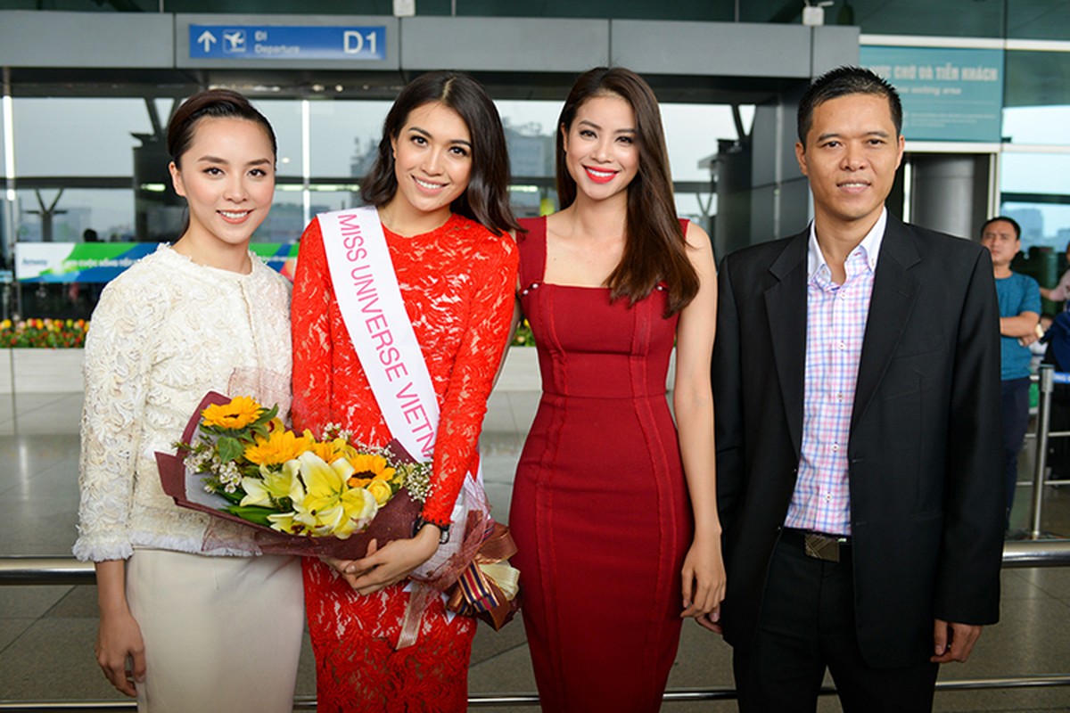 Pham Huong, Thien Ly tien Le Hang di thi Miss Universe 2016-Hinh-2