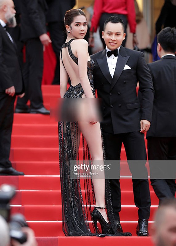 Ngoc Trinh dap tra khi bi che mac tho tuc tai Cannes 2019-Hinh-2