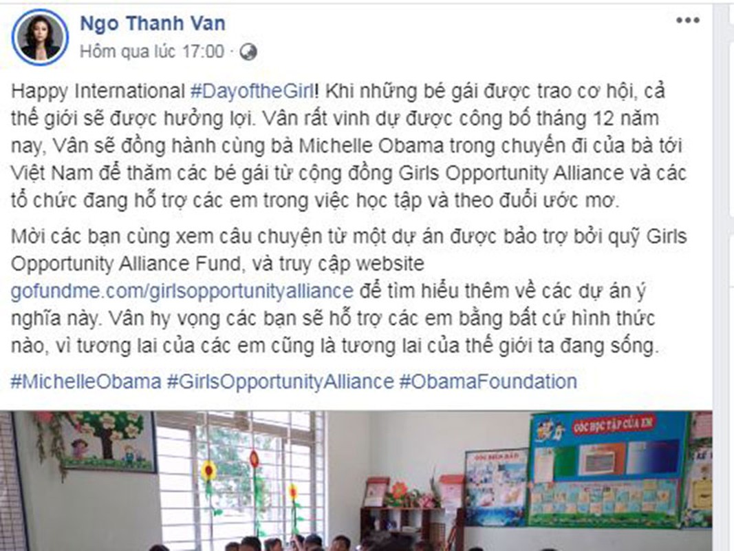 Ngo Thanh Van la khach quy cua cuu de nhat phu nhan Obama o “bua tiec” VN?-Hinh-3