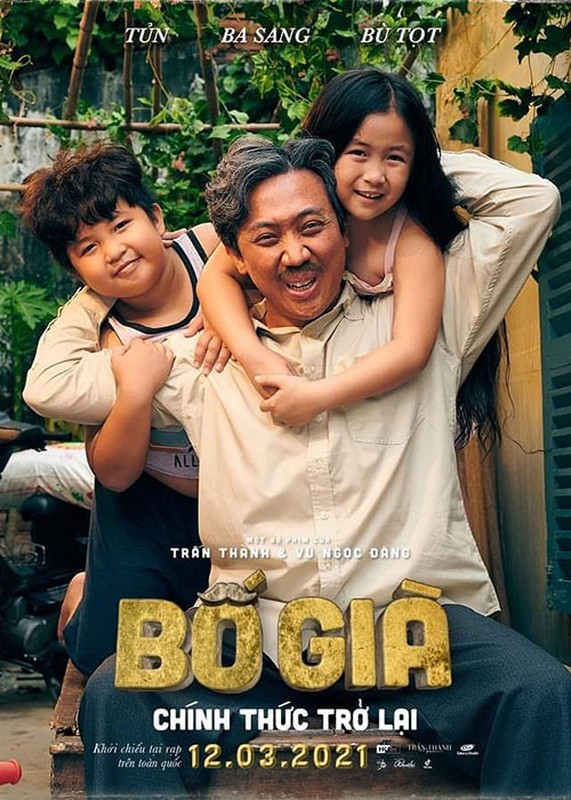 Sao nhi dong con gai Tran Thanh trong phim “Bo gia” la ai?