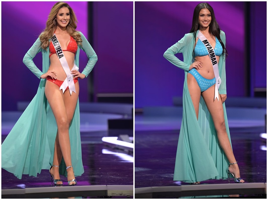 Thi sinh Miss Universe dien bikini khoe than hinh boc lua o ban ket-Hinh-5