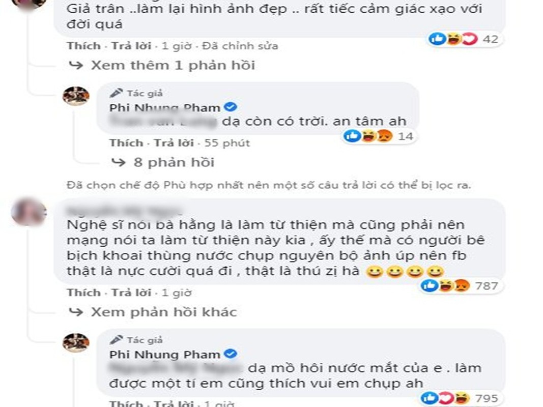 Bi che lam mau khi di tu thien giua on ao, Phi Nhung dap tra-Hinh-3