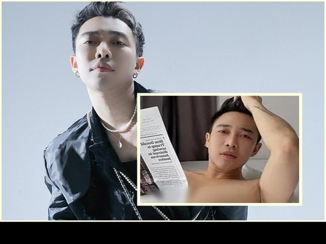 Chan dung stylist Hoang Ku tung anh khong manh vai che than gay soc