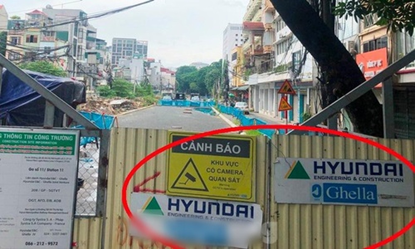 Can canh ga ngam metro Ha Noi bi nha thau nuoc ngoai dung thi cong