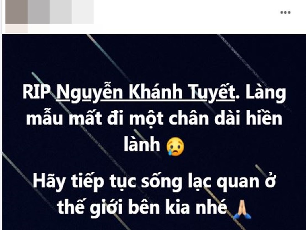 Sao Viet tiec thuong nguoi mau Nguyen Tuyet qua doi o tuoi 29-Hinh-9