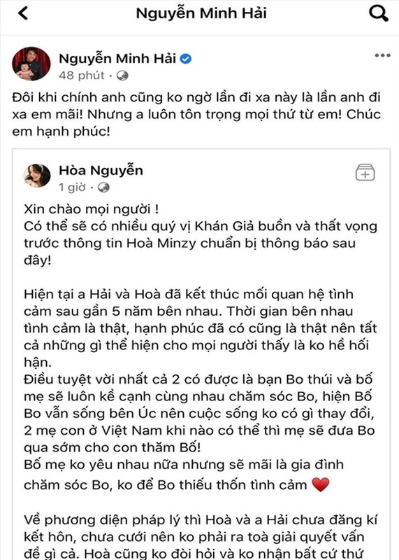 Hoa Minzy mot muc bao ve tinh cu Minh  Hai hau chia tay-Hinh-8