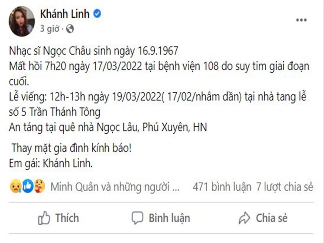 Nhac si Ngoc Chau ra di o tuoi 55: Thanh Lam, Hong Nhung... bang hoang-Hinh-11