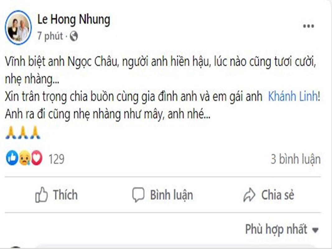 Nhac si Ngoc Chau ra di o tuoi 55: Thanh Lam, Hong Nhung... bang hoang-Hinh-3