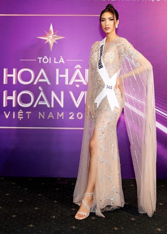 Chan dung thi sinh cao nhat o Hoa hau Hoan vu Viet Nam 2022