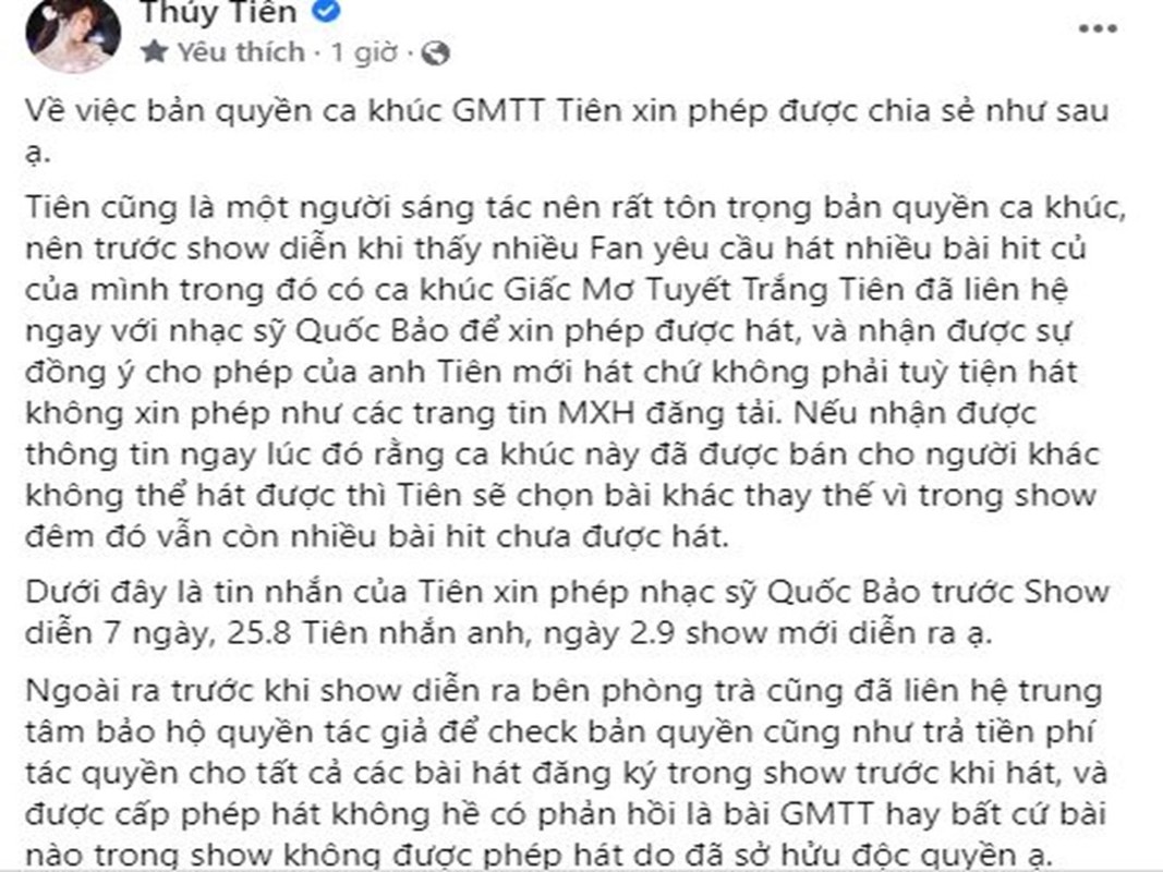 Thuy Tien phu nhan “dung chua” ca khuc, Nathan Lee noi gi?-Hinh-2