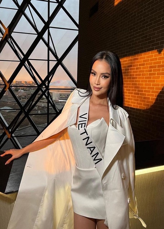 Hoa hau Ngoc Chau nhan tin vui truoc ban ket Miss Universe 2022-Hinh-6