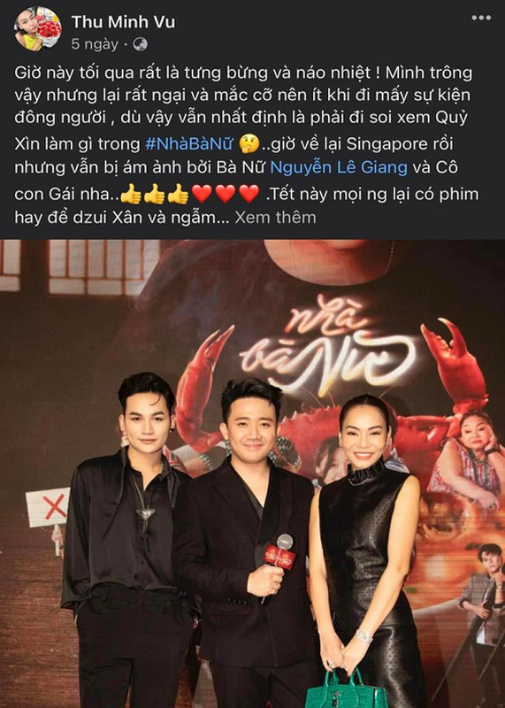 Moi quan he dac biet cua Thu Minh - Tran Thanh-Hinh-9