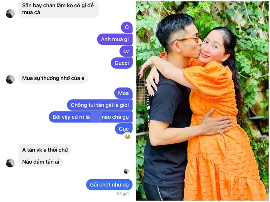 “Ba bau” Khanh Thi khoe duoc chong tre tan tinh nhu ngay hen ho